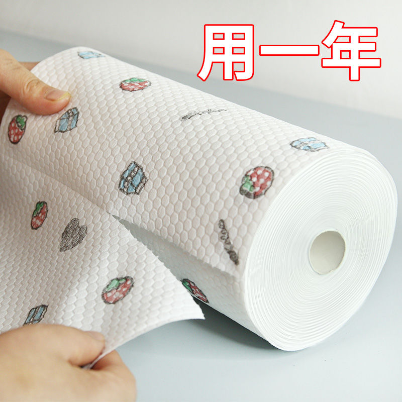 lazy rag thickened kitchen special tissue disposable dishcloth oil absorption absorbent paper towels rag wet and dry dual-use