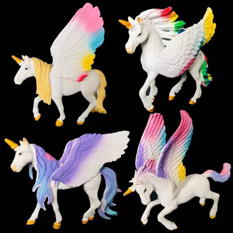 Diy White Body Unicorn Graffiti Toys Learn Painting and Coloring 3d Painting and Coloring Early Childhood Education Toys Handmade