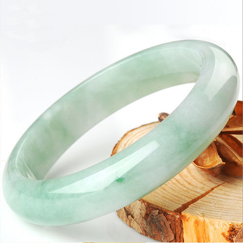 Natural Authentic Jade Bracelet Women's Emerald a Ice-like Bracelet Ziyu Stone Artifact Jade Bracelets Special Offer with Certificate