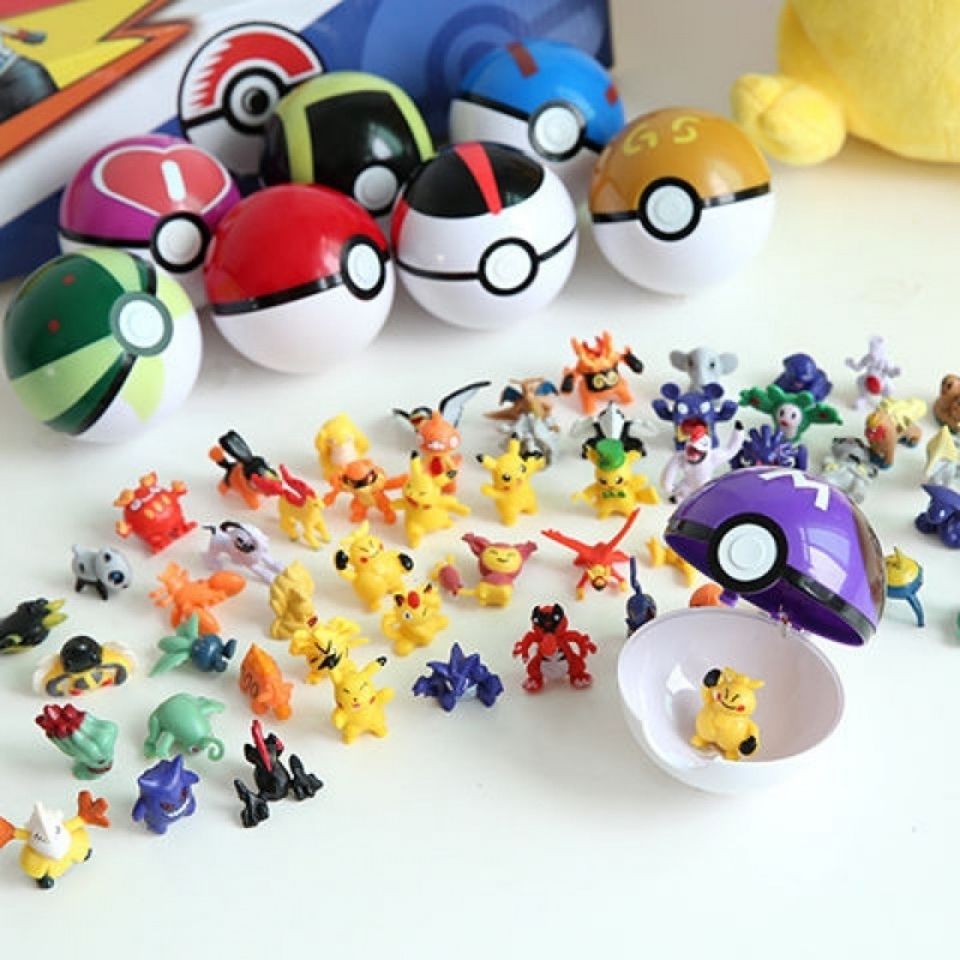 wonder baby elf ball 144 pet elf pokemon pickup qiu bao ke meng hand toy