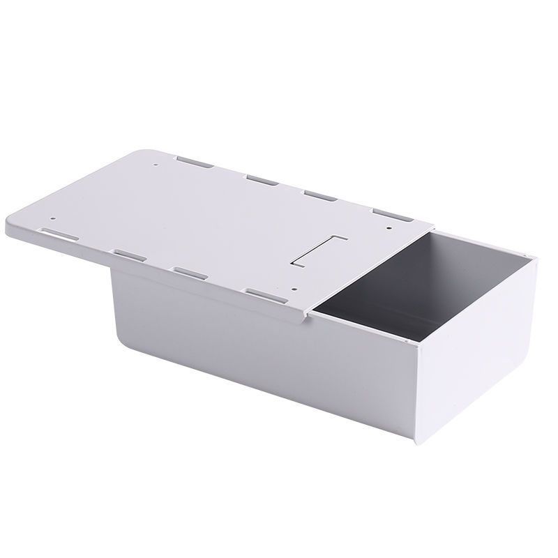 under-Table Drawer Storage Box Hidden Large and Small Desktop Office Desk Bottom Shelf Drawer Box Artifact