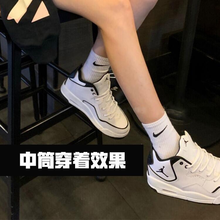 Women's Ins Fashionable Socks Mid-Calf and Long Length Korean Style Pure Cotton Men's Sports Socks Autumn and Winter Thick Student Couple Stockings