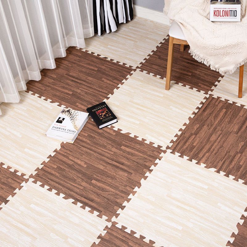 Wood Grain Foam Floor Mat Splicing Household Child Play Mat Bedroom Tatami Baby Crawling Mat Puzzle Floor Mat