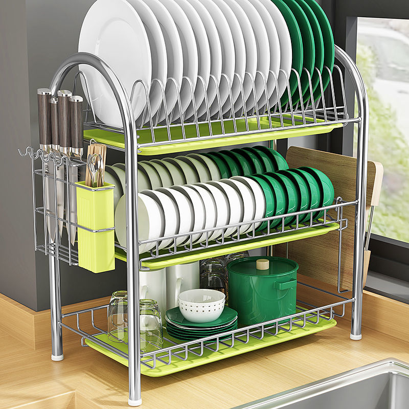 dish rack draining bowl rack storage rack kitchen storage rack supplies small supplies tableware storage box knife rack chopsticks holder