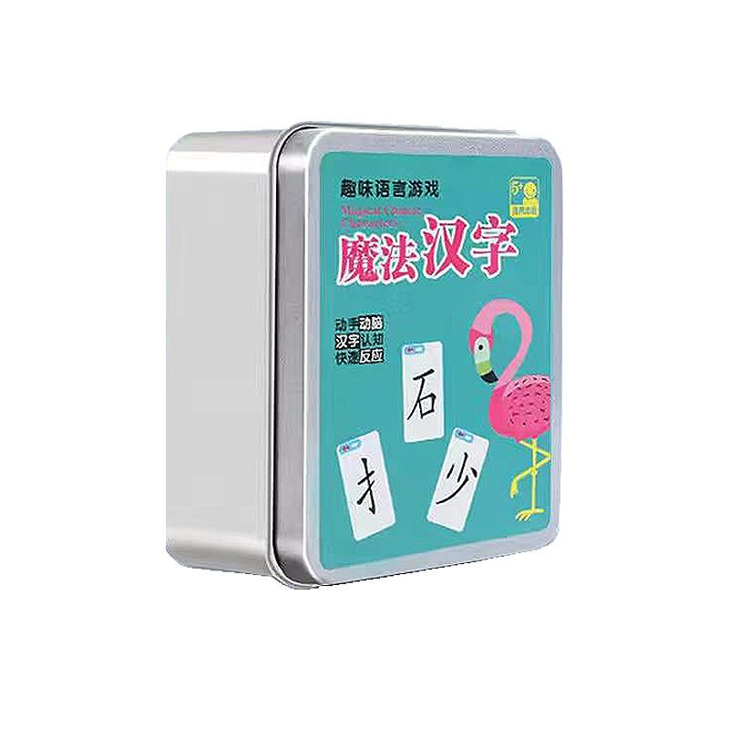 Magic Radicals of Chinese Characters Head Combination Spelling Card Idiom Dragon Card Puzzle Fun Parent-Child Game Toy