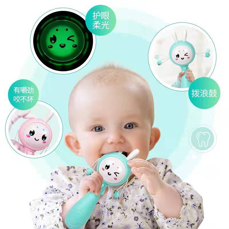 Baby Toys Baby 0 1 Year Old Handbell Newborn Baby 3-6-12 Months Boys and Girls Puzzle Can Be Teether