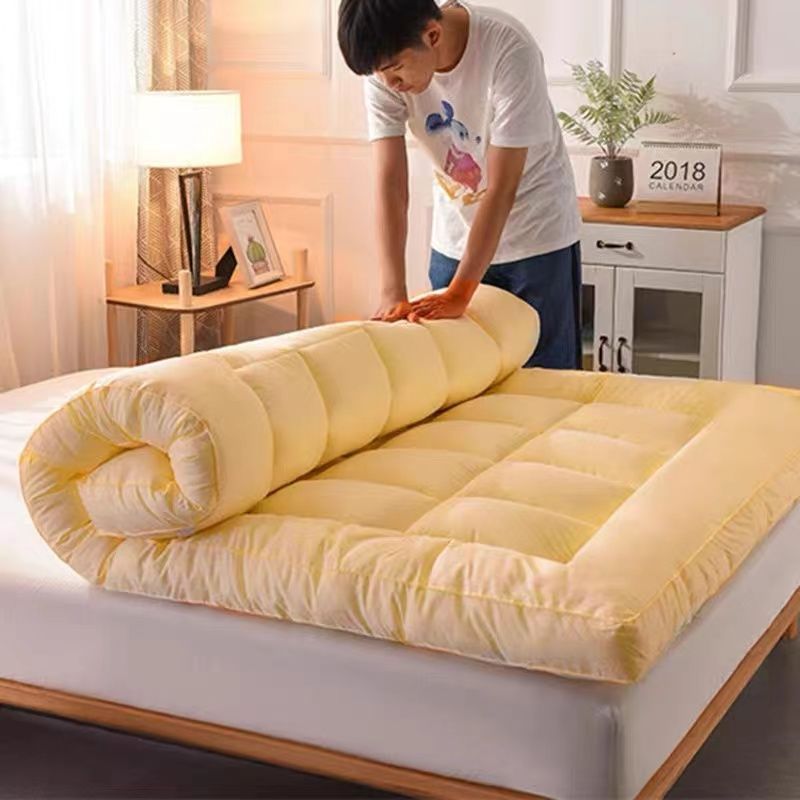 thickened 10cm mattress 1.5 m1.8 m mattress household tatami single double student dormitory soft bed cushion