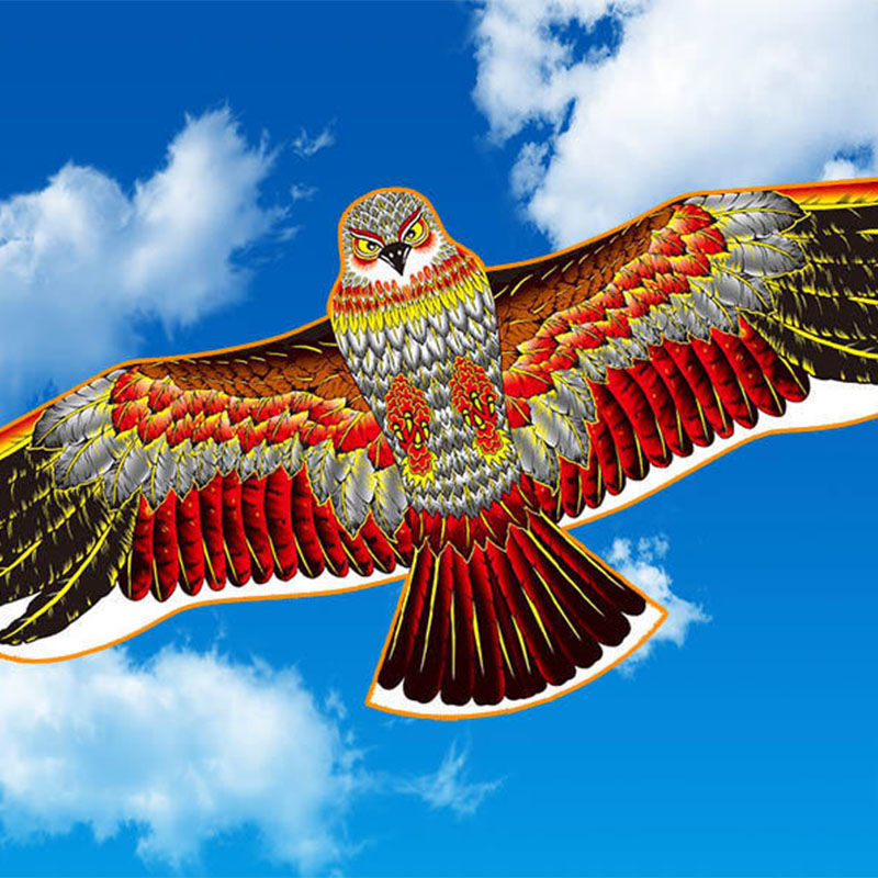 1.5 m eagle kite children with line version breeze easy to fly warranty flying beginner