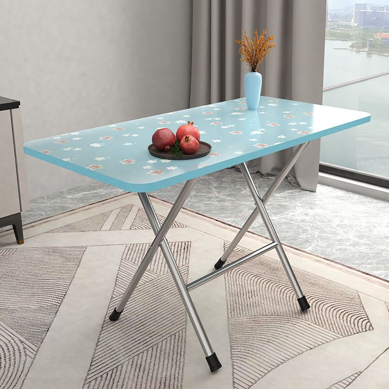 folding table rectangular household dining table bedroom dorm bedside small table desk outdoor stall simple study table