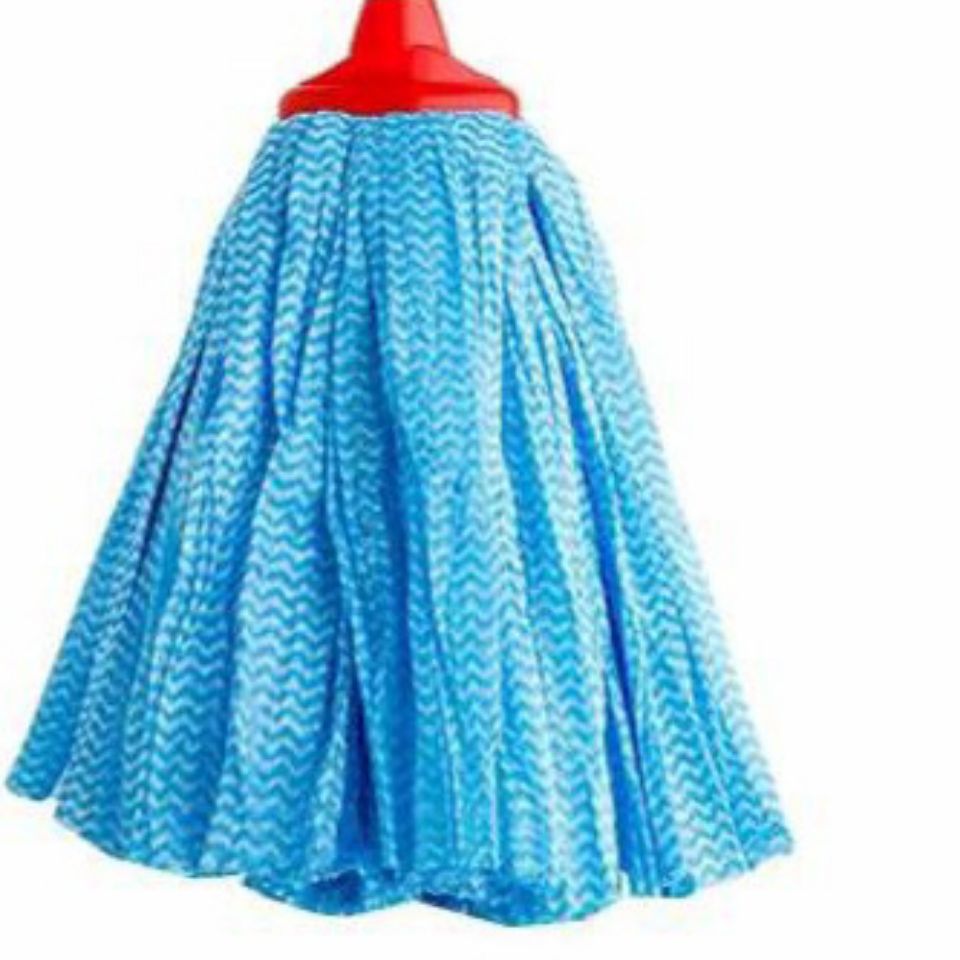 plus-Sized Non-Woven Color Water Cloth Mop Household Mop Head Wet and Dry Thickened Stainless Steel