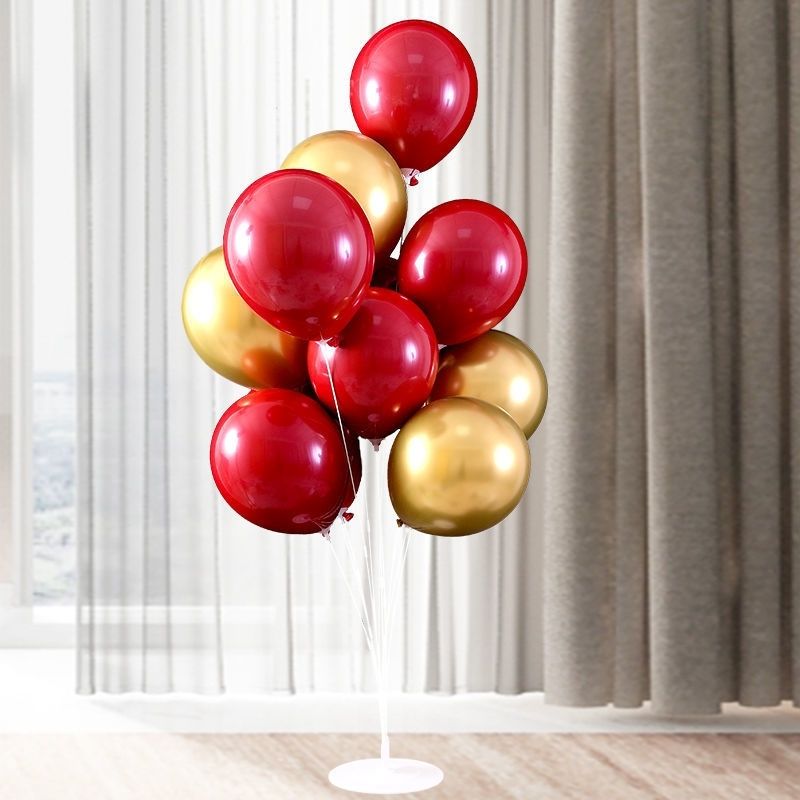 Balloon Bracket Table Column Floating on the Ground Birthday Party Scene Decorations Arrangement Engagement Wedding and Wedding Room Bracket