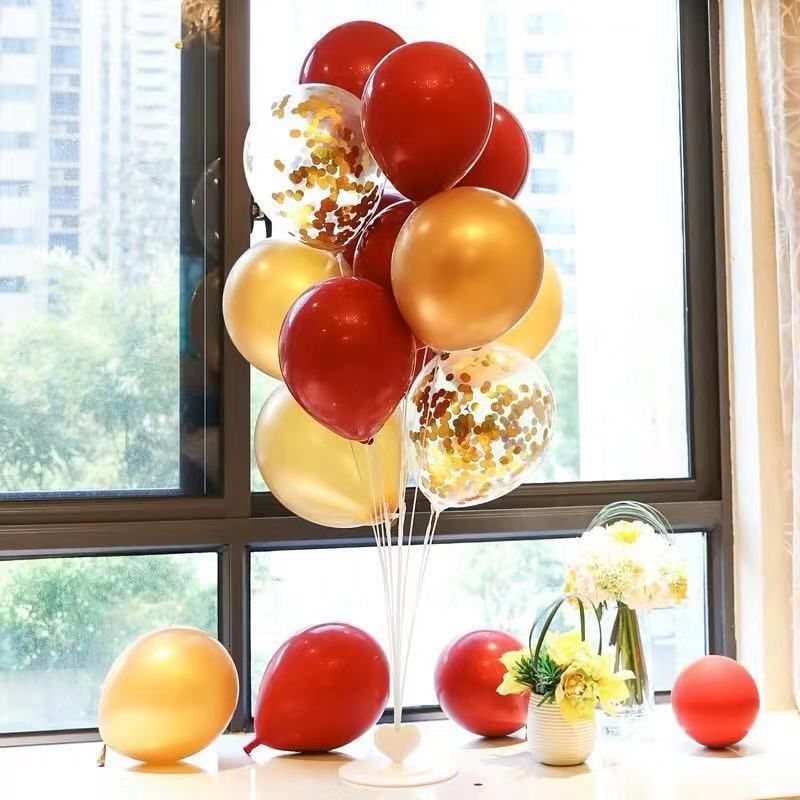 Balloon Bracket Table Column Floating on the Ground Birthday Party Scene Decorations Arrangement Engagement Wedding and Wedding Room Bracket