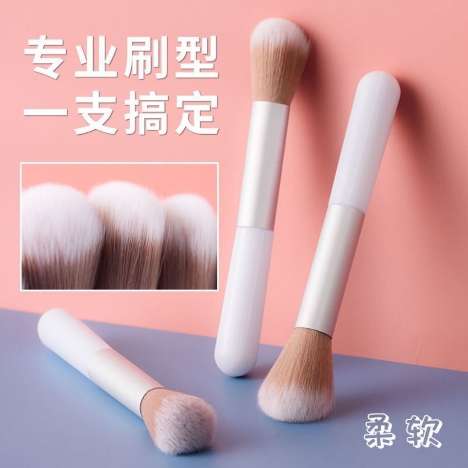 highlight brush powder brush blush powder highlight nose shadow shading brush single soft hair makeup for beginners tool portable