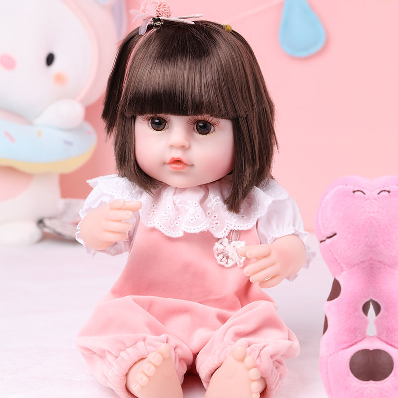 simulated doll baby girl soft silicone baby reborn doll doll cloth doll talking bathing gift