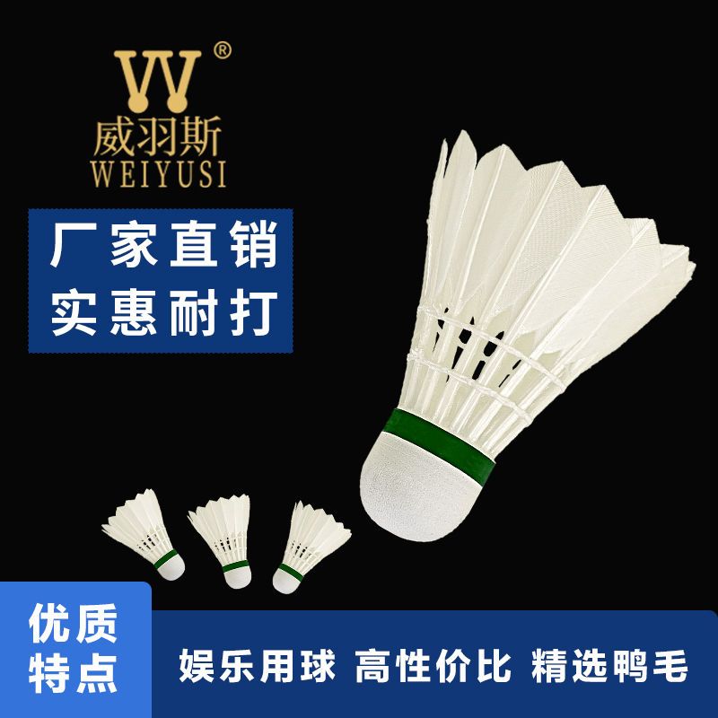 Weiyu Series Genuine Badminton 12 Pack 3 Pack Flight Stable Durable Training Sports Badminton