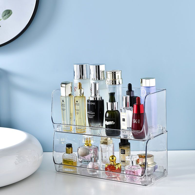 Yibei Cosmetics Storage Box Transparent Net Red Mask Home Dormitory Skincare Shelves Desktop Organize Fantastic
