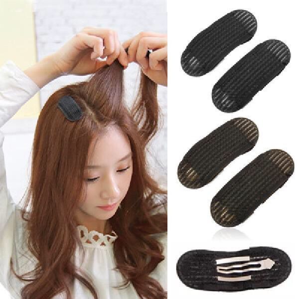 hair pad sofa cushion pongee sponge sofa cushion bangs puffy hair barrettes invisible traceless clip puff sticker hair patch sofa cushion