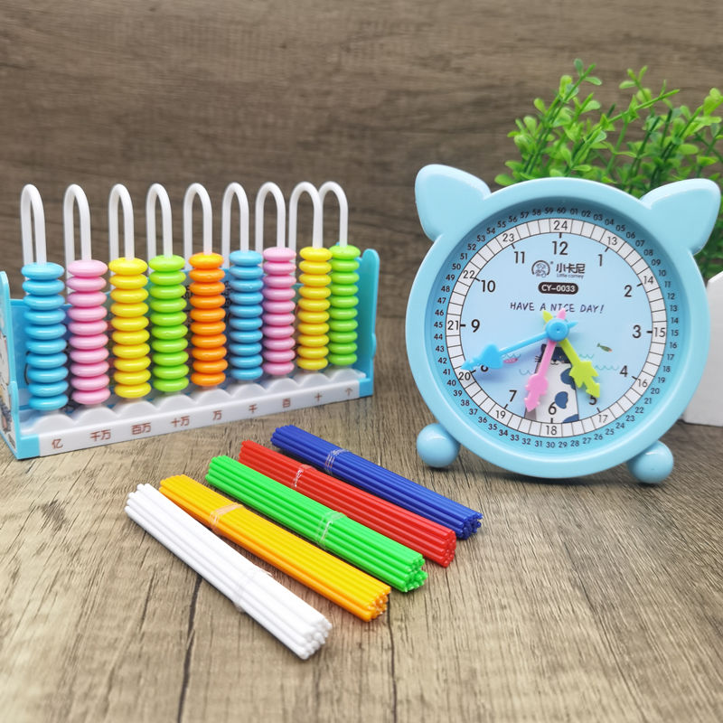 Elementary School Counter Five Nine 13 Lines Year 12 Grade Abacus Mental Arithmetic Kindergarten Early Teaching Children Calculation Frame Big Beads