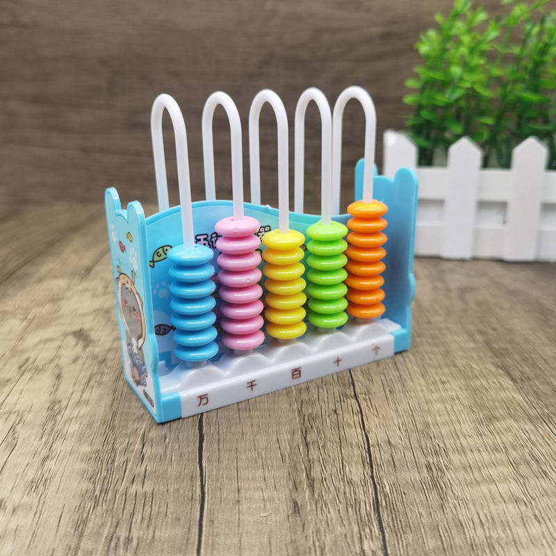 Elementary School Counter Five Nine 13 Lines Year 12 Grade Abacus Mental Arithmetic Kindergarten Early Teaching Children Calculation Frame Big Beads