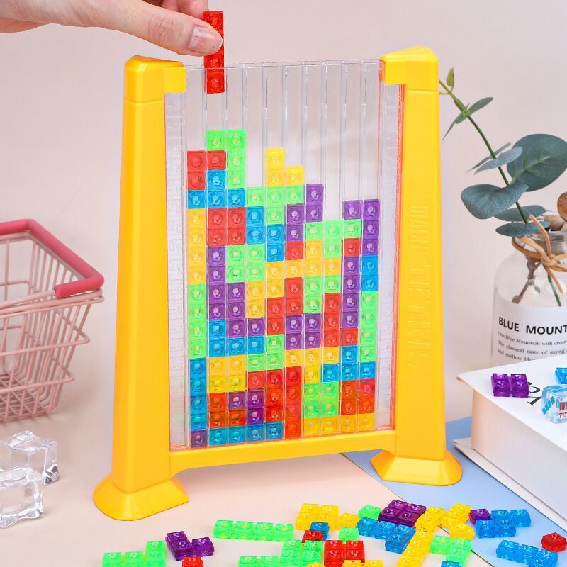 Children's Tetris Building Blocks Three-Dimensional Puzzle Toy Thinking Training Boys and Girls Intellectual Development Brain-Moving Toys