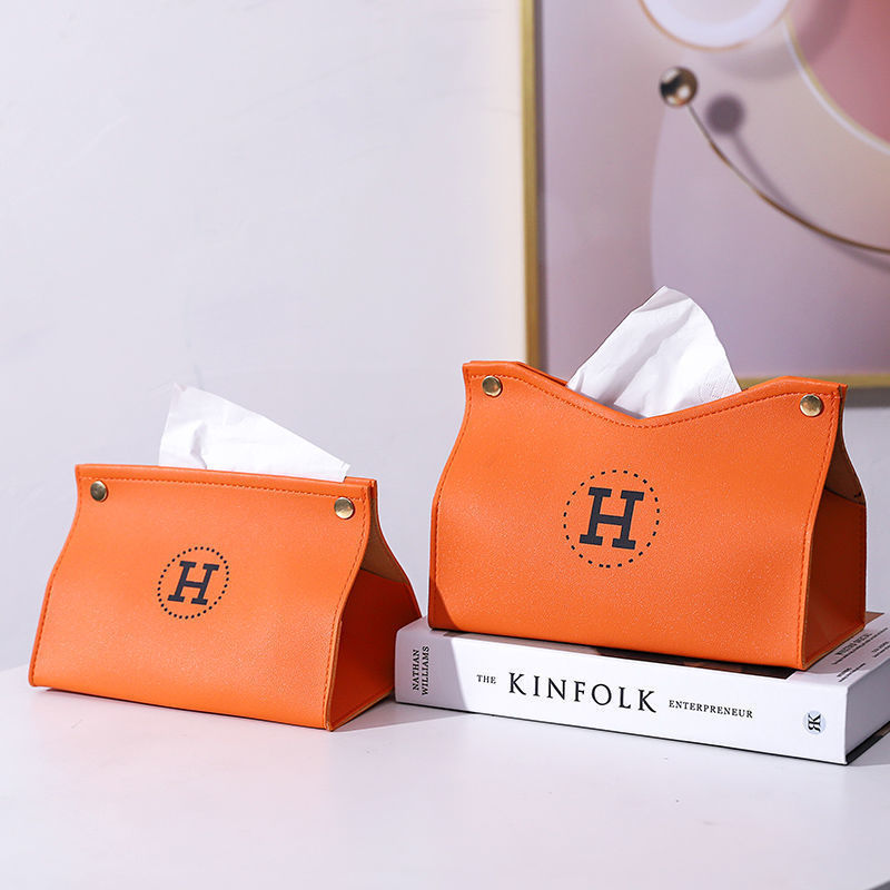 tiktok tissue box internet celebrity tissue box napkin pumping paper box home living room bathroom high-end ins style