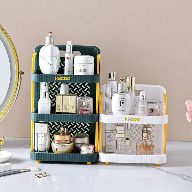 Desktop Storage Box Cosmetics Perfume Lipstick Finishing Box Dresser Shelf Bathroom Shelf