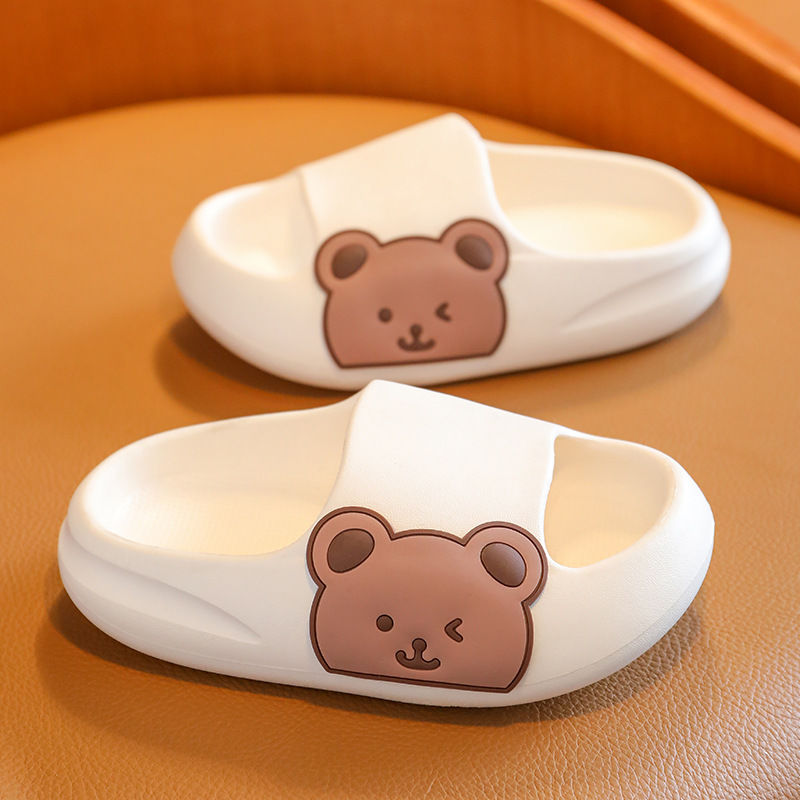 children‘s slippers boys‘ interior home bathroom non slip outdoor 2024 summer new girls‘ cute slippers ev