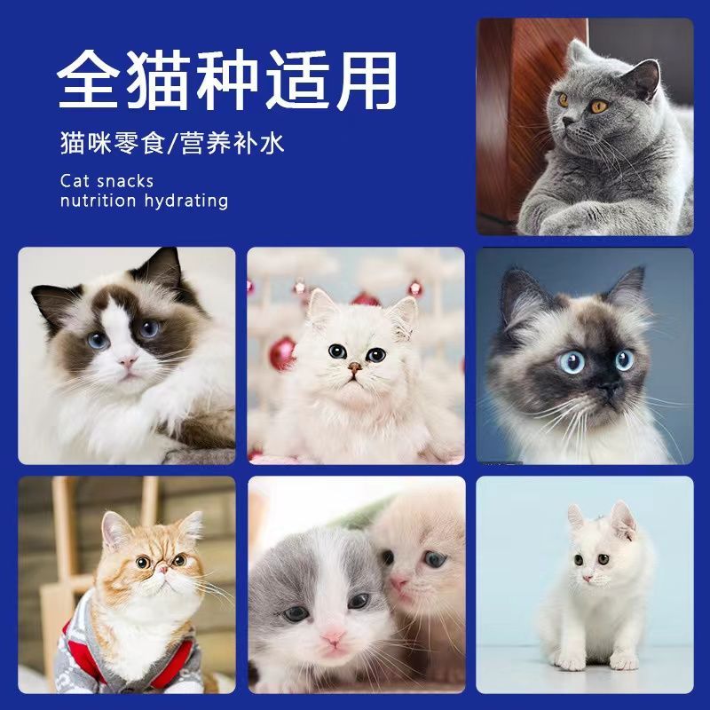 Cat Strip Cat Snacks Adult Cat Kittens Wonderful Fresh Package Fresh Meat Wet Food Fat Hair Chin Nutrition Bar Liquid Cat Snacks