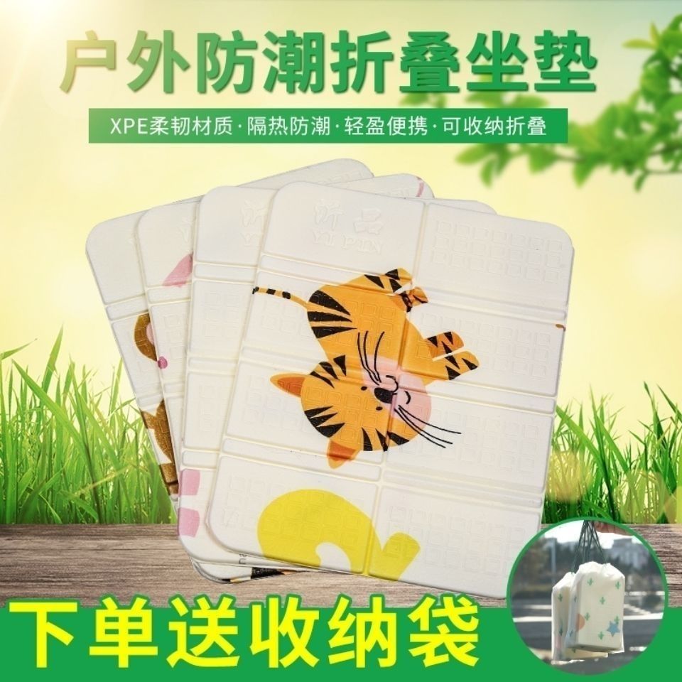 Moisture-Proof Foldable Cushion Single Foldable Folding Mat Portable Outdoor Camping Mat for the Elderly Baby