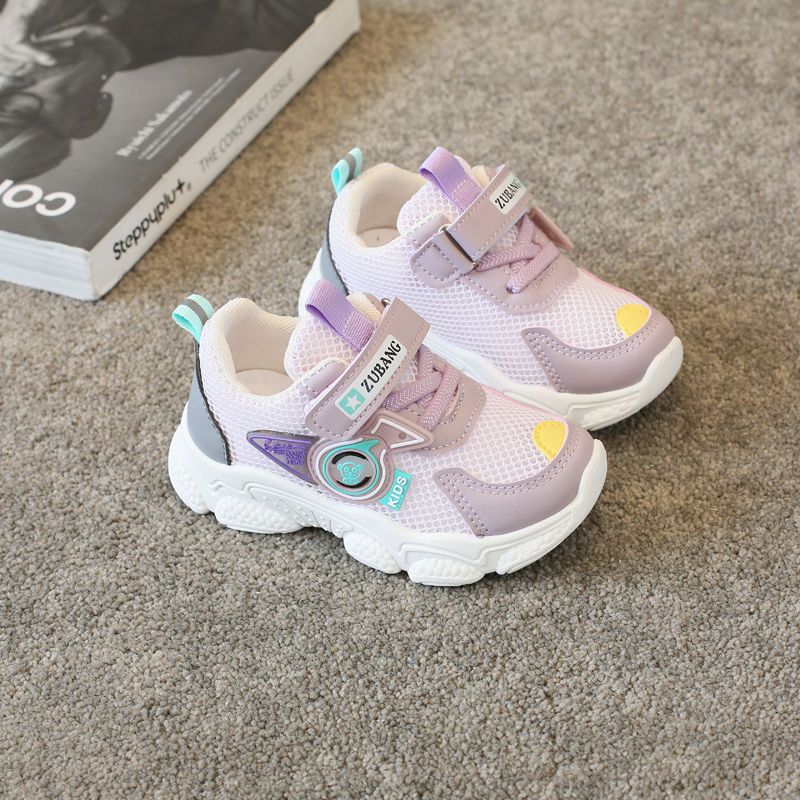 1-5 years old 3 children sneaker girls transparent net summer 2024 new boys' net shoes children coolname sneaker baby shoes