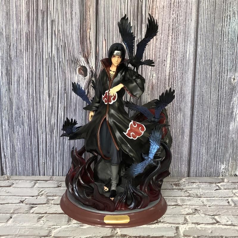 naruto hand office xiao organization gk itachi uchiha crow skunk god model play palace model decoration statue limited