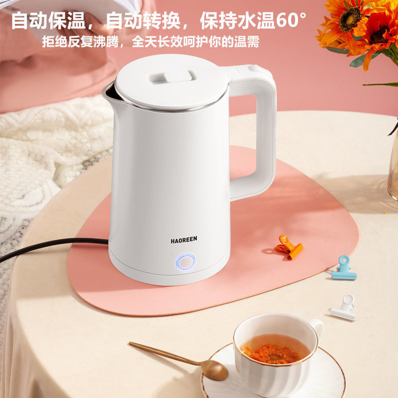 electric kettle household stainless steel thermal kettle fast burning water boiler large capacity water pot living room kettle