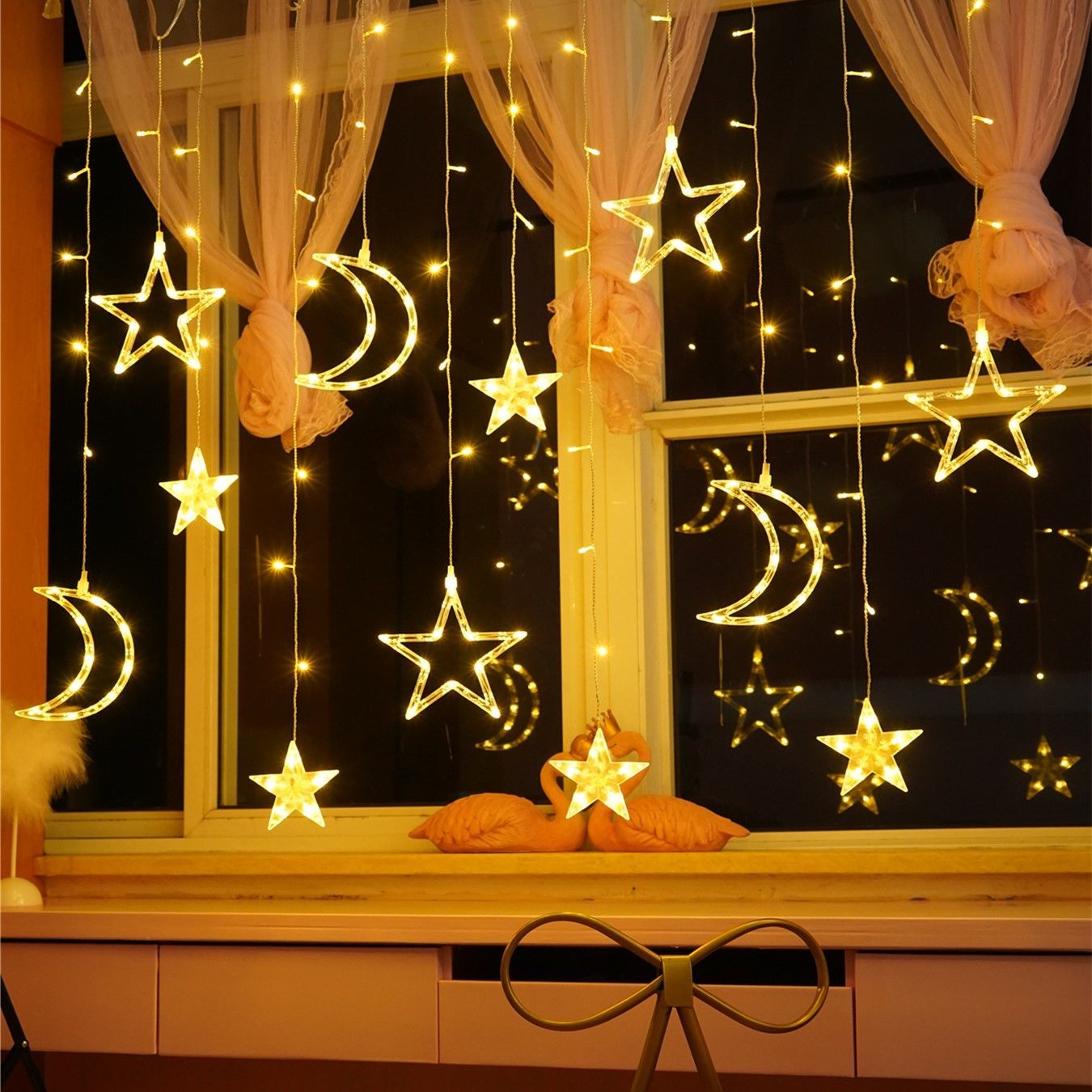 star light room decoration light internet celebrity led color light flashing string light starry bedroom layout balcony atmosphere light