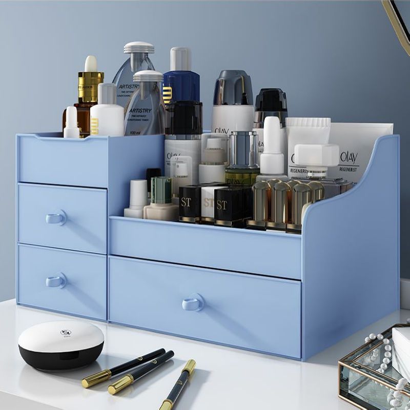 drawer cosmetics storage box large finishing skin care desktop dresser plastic lipstick shelf finishing box