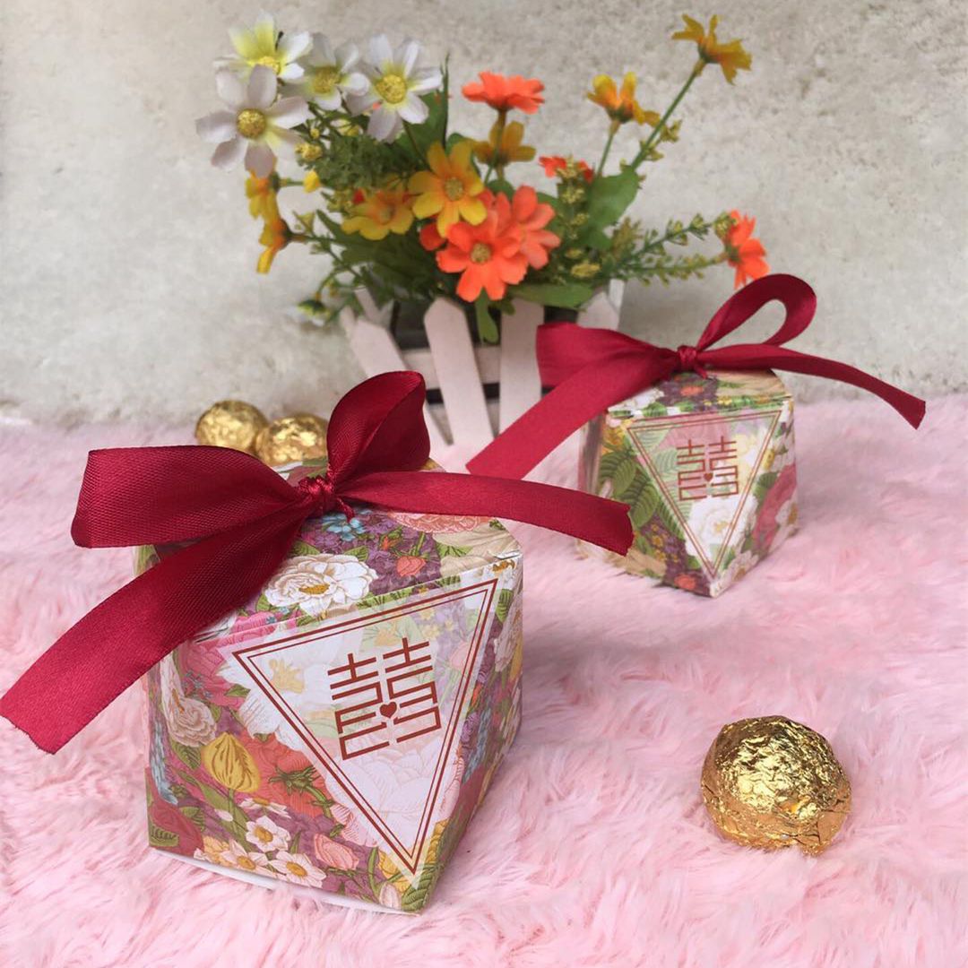 creative niche wedding candies box wedding chinese style wedding candies box new exquisite wedding candies box cheap candy gift box