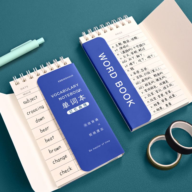 Block English Words Portable Words Memory Notebook Russian Book Notebook Foreign Language Book Pockets Notebook