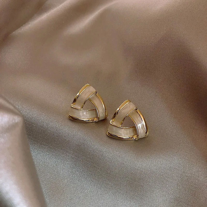 Set Earrings Retro Elegant Earrings for Women 2023 New Earrings Simple Cold Style Ear Ring High-Grade Earrings