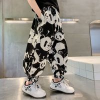 童装男童夏装裤子防蚊裤2022新款儿童薄款夏季宽松休闲夏款运动裤