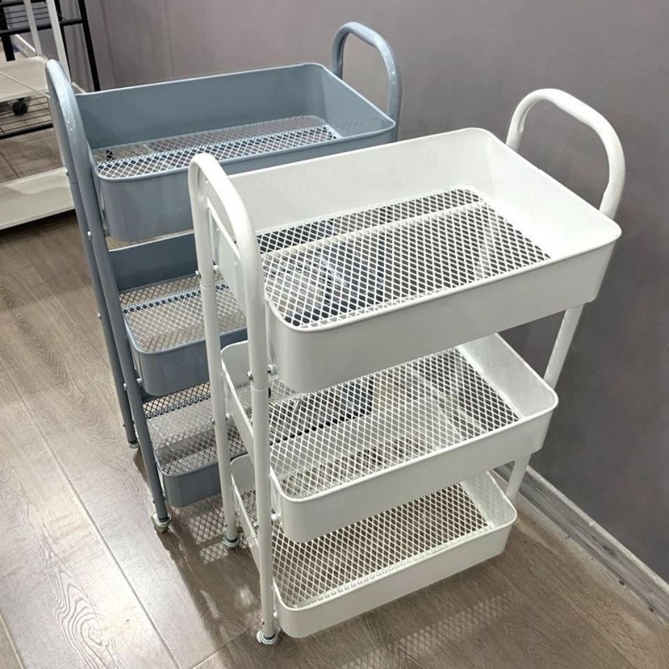 trolley rack floor-standing kitchen bathroom mobile snack bathroom multi-layer bedroom bedside storage rack