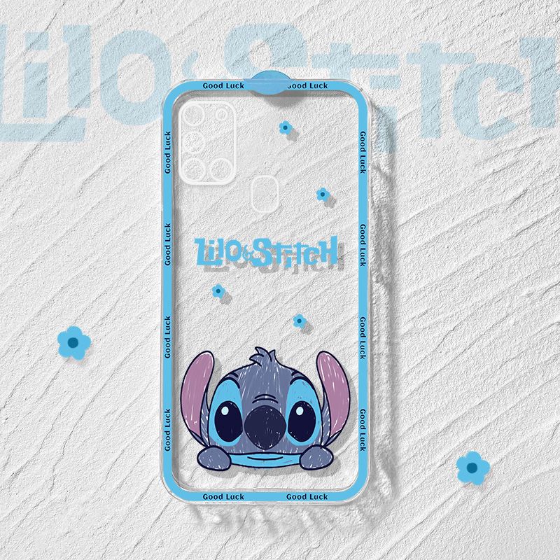 Cute Animal Samsung S22 Phone Case S21fe Transparent Note20 Soft Case S10/A72 OnePlus 9/8 Protective Case