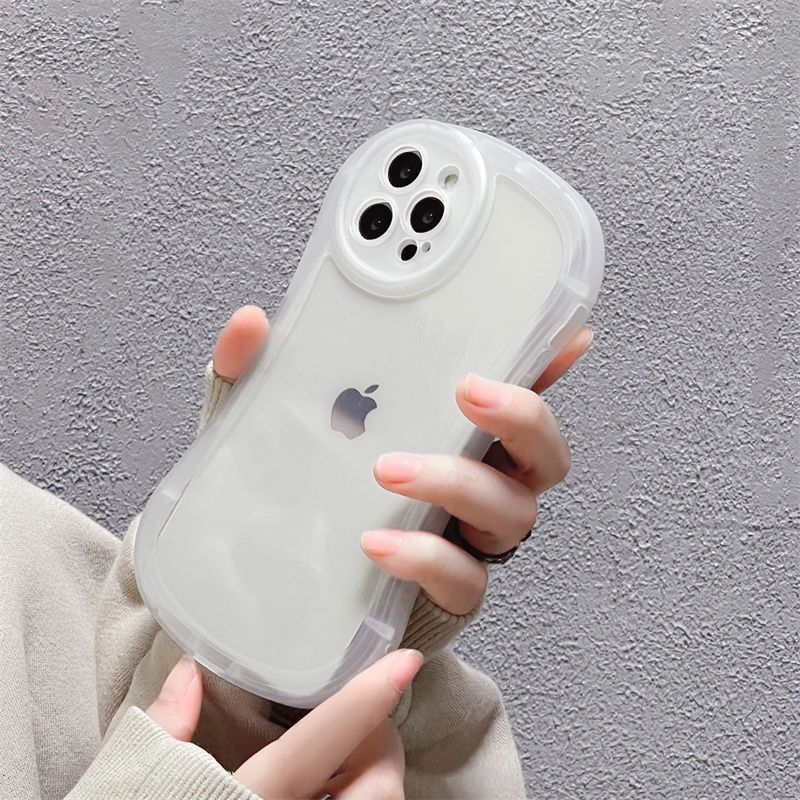 Personalized Small Waist Iphone13promax Apple 12 Phone Case Transparent Black 11 Female XR Men's XS Soft Super Fairy