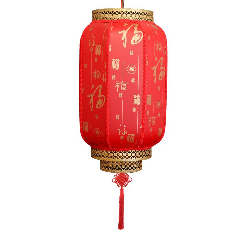 Sheepskin Pendant Lamp Chinese Style Outdoor Advertising Customization in Chinese Antique Style Red Lantern Ornaments Lantern Restaurant Restaurant