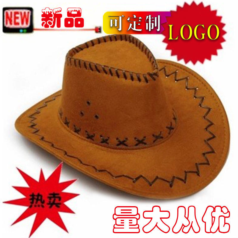 hat american western cowboy hat men and women tibetan broad-brimmed hat outdoor travel spring and autumn summer beach hat sun protection tide