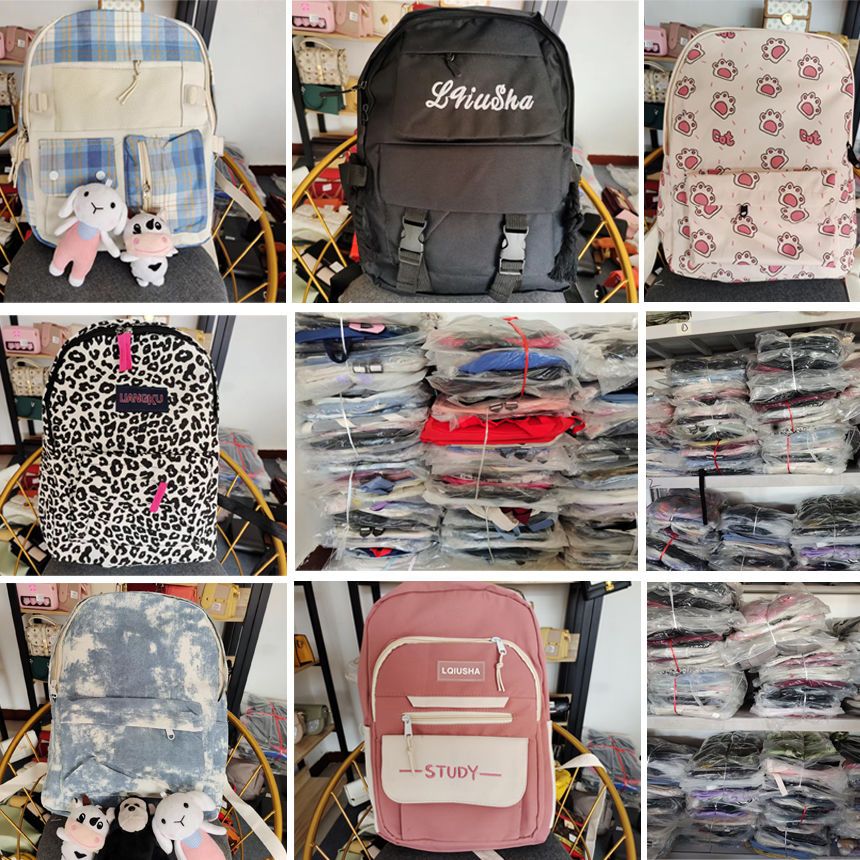 High School Student Large Capacity Schoolbag Clearance Blind Box Welfare School Season Leisure Junior School Backpack Primary School Student Backpack