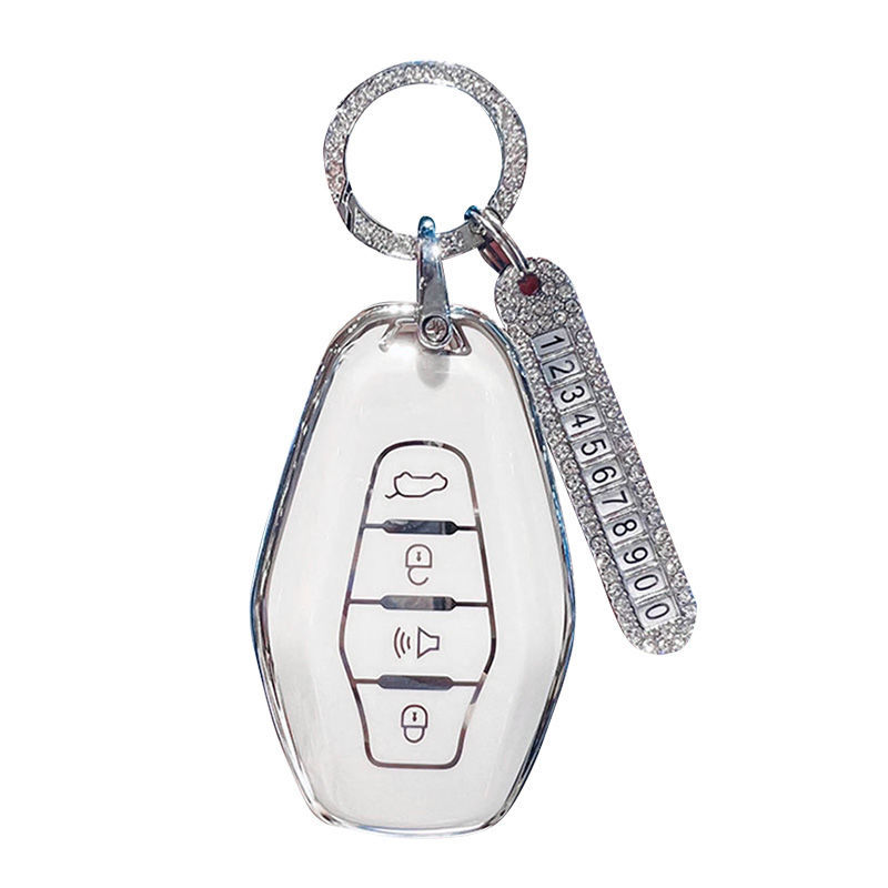 Dedicated to Chery Car Key Cover Jietu X70plus Shell X70coupe Buckle X90 Ant X95 All-Inclusive New