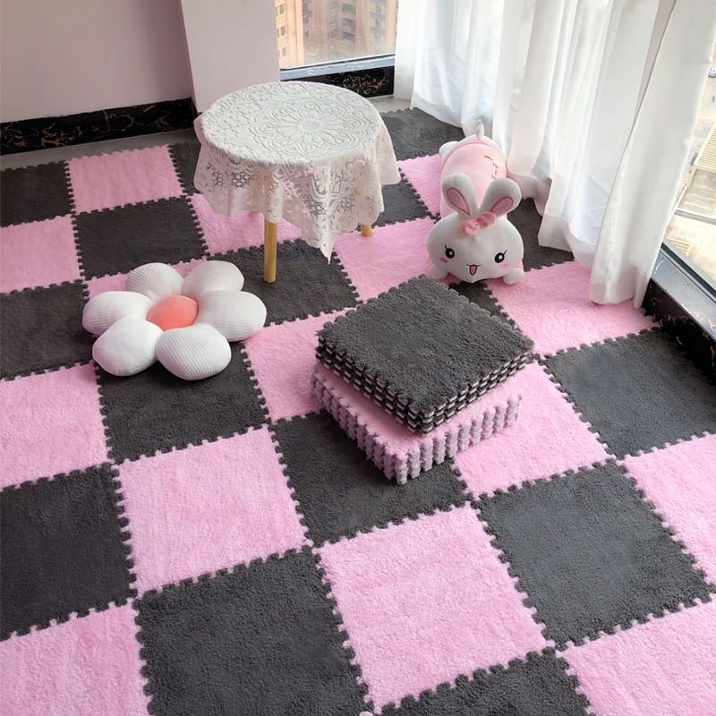 bedroom full-shop girl block stitching floor mat household washable cut princess style carpet suede large area