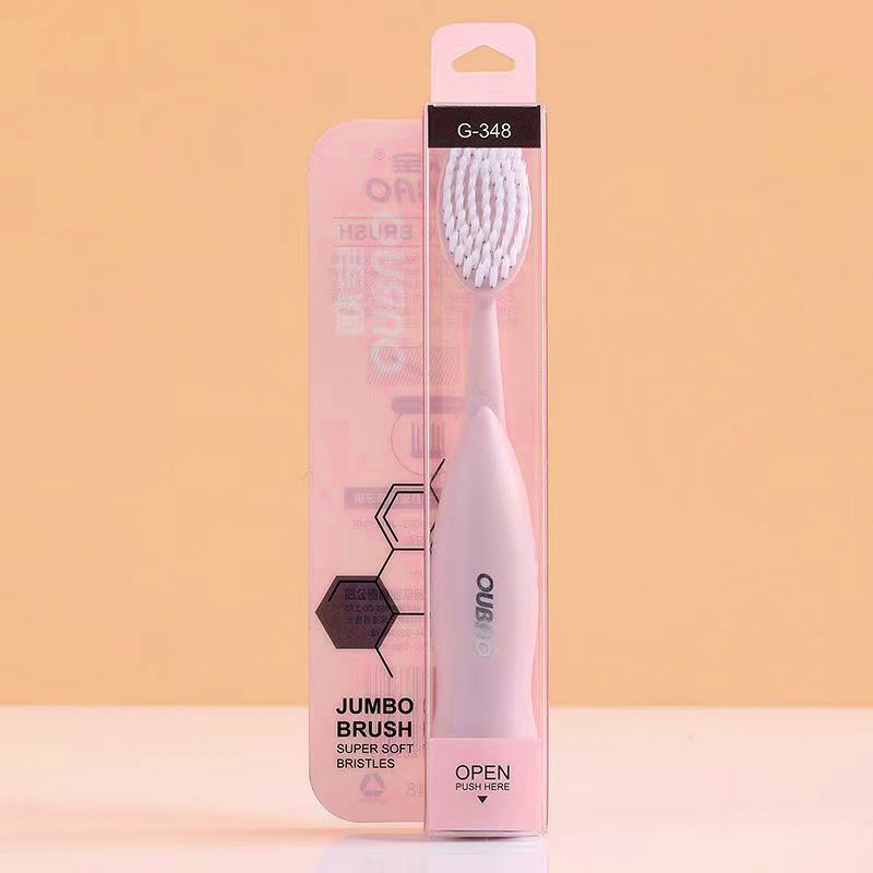 [Buy 2 Get 1 Free] Internet Celebrity BTS Korean-Style Giant Toothbrush Soft Hair Gum Care High-End Large Wide Head Student Family Pack