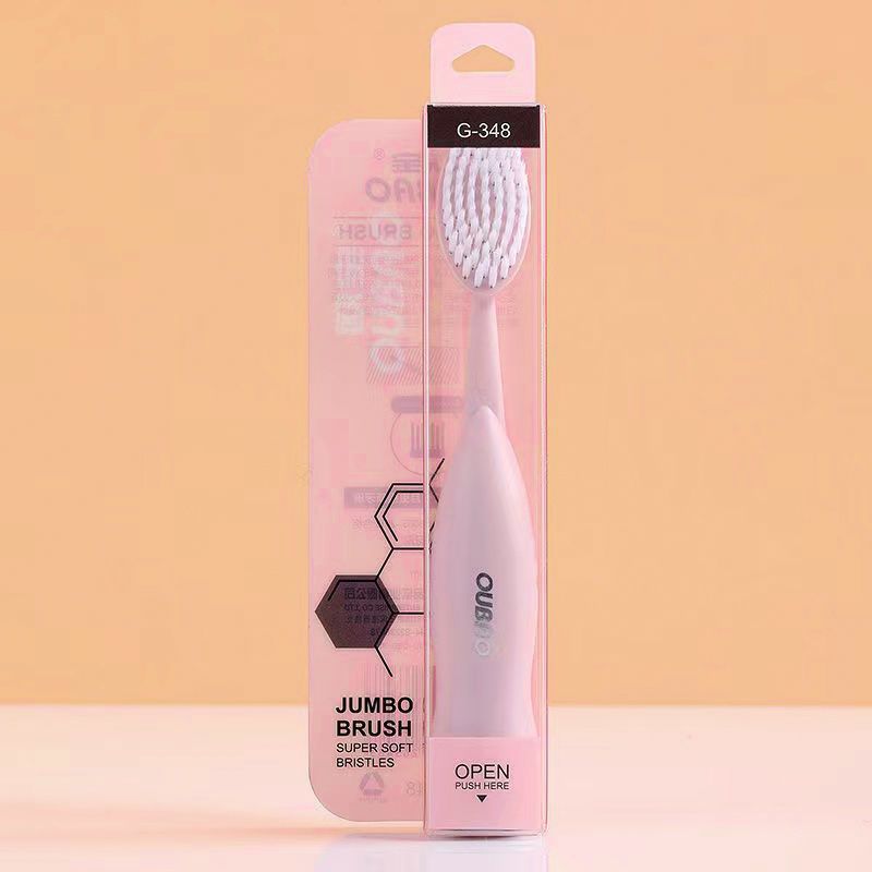 [Buy 2 Get 1 Free] Internet Celebrity Bts Korean-Style Giant Toothbrush Soft Hair Gum Care High-End Large Wide Head Student Family Pack