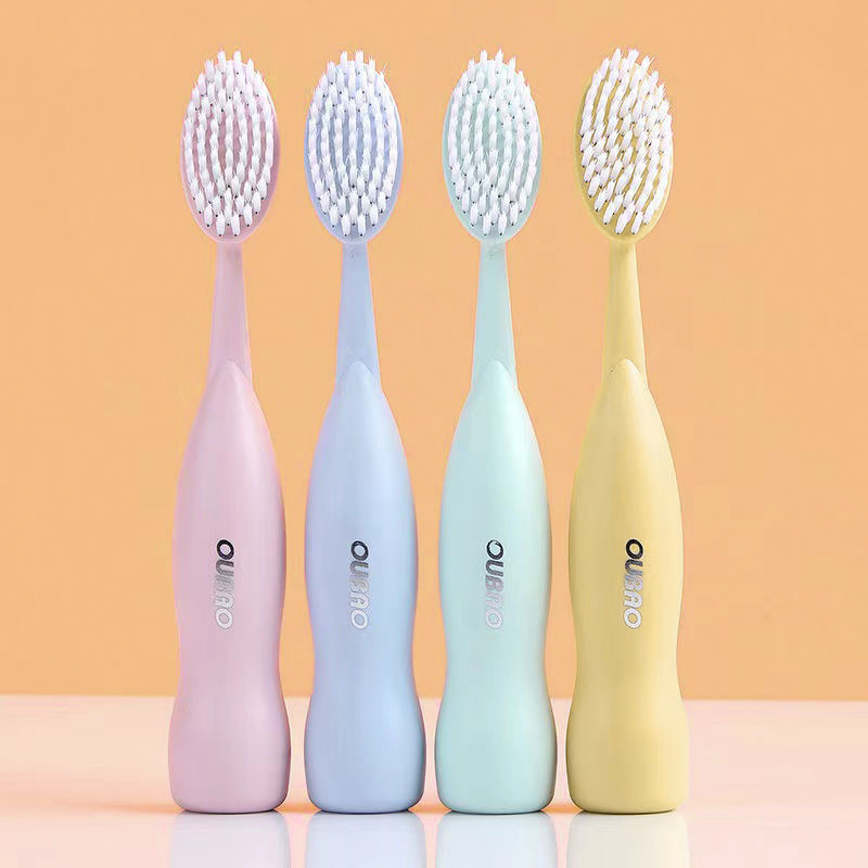 [Buy 2 Get 1 Free] Internet Celebrity BTS Korean-Style Giant Toothbrush Soft Hair Gum Care High-End Large Wide Head Student Family Pack