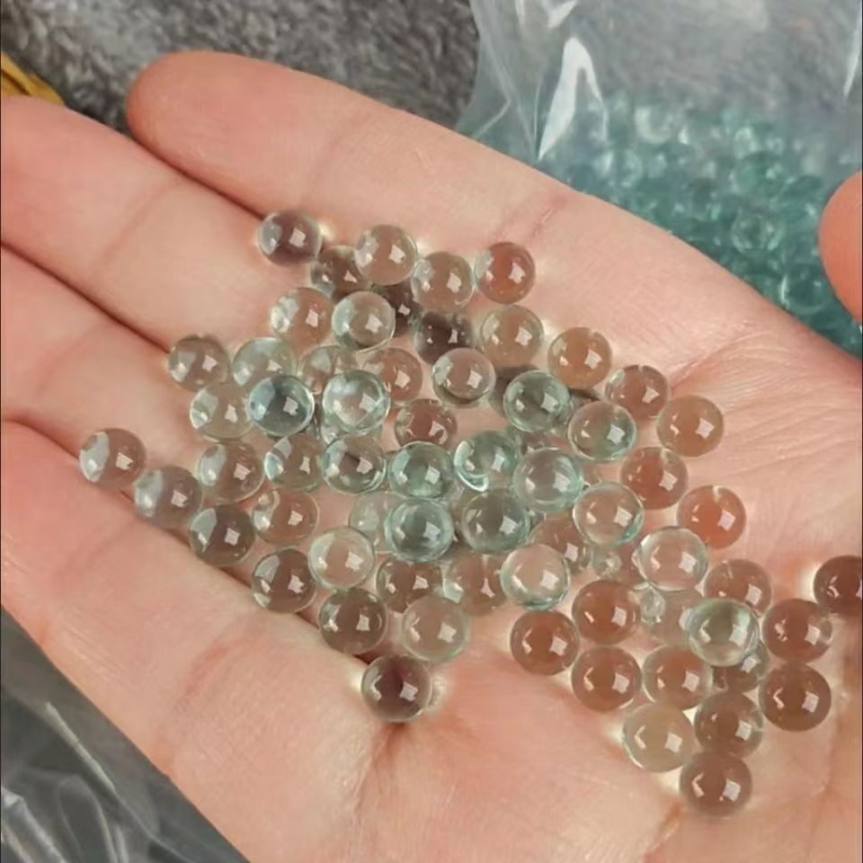 6mm micro glass bead solid glass ball standard transparent micro glass bead 6mm toy marbles 6mm glass ball gardening